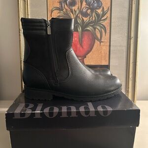 Blondo Men's Black Leather Boots SIZE 11M